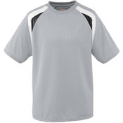 Youth Wicking Mesh Tri-Color Jersey