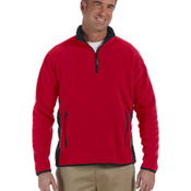 Polartec® Colorblock Quarter-Zip Fleece Jacket