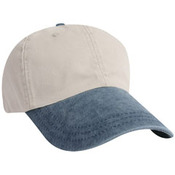 Two Tone Garment Washed Cap