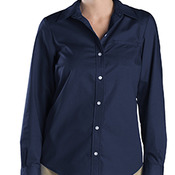 5 oz. Women's Long-Sleeve Stretch Poplin Shirt