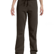 Ladies' 8 oz., 80/20 ComfortBlend® EcoSmart® Open-Bottom Fleece Pant